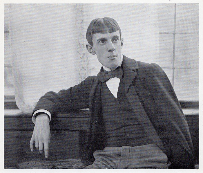 Aubrey Beardsley, c1893. Creator: Frederick Hollyer. Aubrey Beardsley, c1893. Portrait of British artist and eccentric Aubrey Beardsley  1872 1898 , a leading figure in the aesthetic movement. Beardsley was diagnosed with tuberculosis at the age of seven, and between 1893 and 1898, he produced well over a thousand drawings. His decadent and erotic subject matter was frequently shocking and even pornographic. Some of his more extreme material was published privately, and only available to subscribers. Technological innovations in printing enabled his often intricate designs to be faithfully reproduced. Beardsley collaborated with Oscar Wilde, producing drawings for Wilde s play  quot Salome quot , and he co founded  quot The Studio quot  and  quot The Savoy quot  magazines. He also made caricatures and political cartoons. His brilliant career was cut short when he died of TB aged 25. From  quot The Best of Beardsley quot  edited by R. A. Walker,  The Bodley Head, London, 1948 