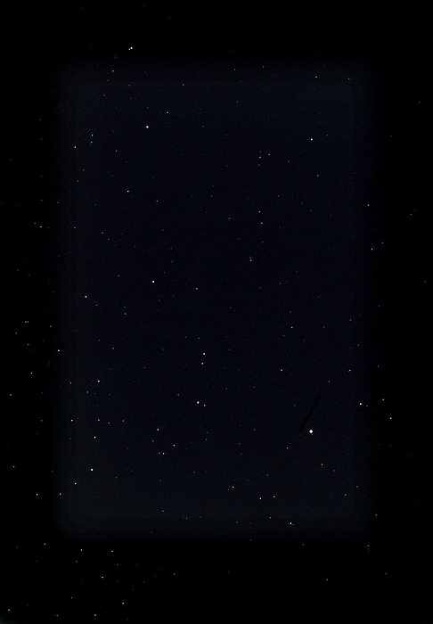 The constellation of Bootes, the herdsman The constellation of Bootes, the herdsman. Bootes is a large spring and summer constellation for observers in the northern hemisphere. It lies between Ursa Major  to the north  and Virgo  to the south  and contains the fourth brightest star in the sky, Arcturus  lower right . Arcturus is a normal orange star. It is cooler than the sun, but four times heavier and 115 times brighter. In mythology, Bootes represents Arcas, the son of Callisto. Callisto was changed into a bear  Ursa Major  and Arcas came across her whilst hunting. Not recognising her, he was about to kill her when Zeus intervened, avoiding the tragedy by placing them both in the heavens. See  Observing the constellations  , page 28. 