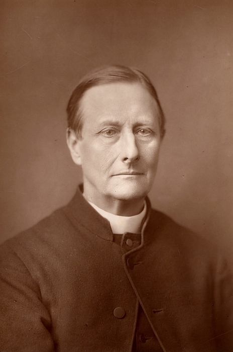 Sabine Baring-Gould (1834-1924) English clergyman, author and hymn writer. His most famous hymn is 'Onward, Christian Soldiers'. From 'The Cabinet Portrait Gallery' (London, 1890-1894). Woodburytype after photograph by W & D Downey.
