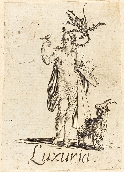 Lust, probably after 1621. Creator: Jacques Callot. Lust, probably after 1621.