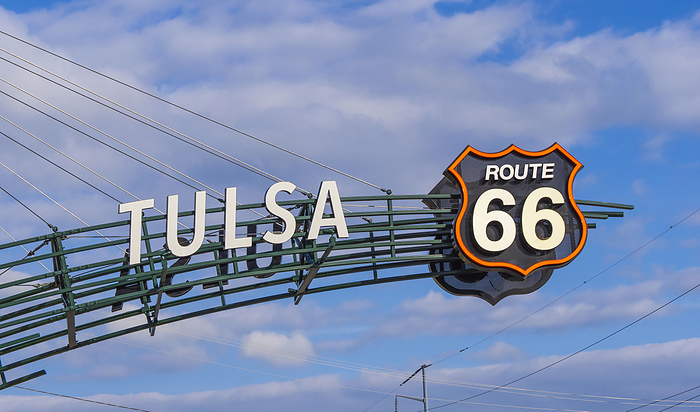 The famous Route 66 Gate in Tulsa Oklahoma The famous Route 66 Gate in Tulsa Oklahoma   USA 2017, Photo by CM8k