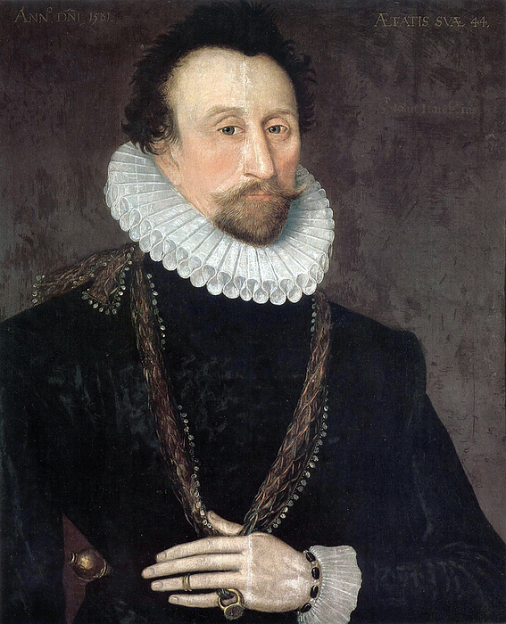 Sir John Hawkins (1532-1595)Admiral Sir John Hawkins (also spelled as John Hawkyns) (Plymouth 1532 ? 12 November, 1595) was an English shipbuilder, naval administrator and commander, merchant, navigator, and slave trader.