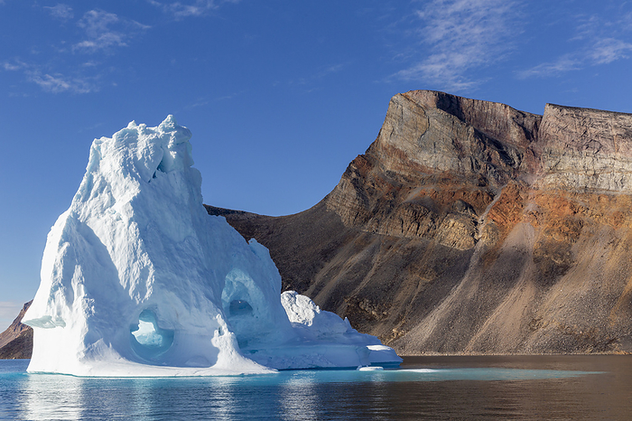 Iceberg in Holms  , Baffin Bay, on the northwest coast of Greenland. Iceberg in Holms O, Baffin Bay, on the northwest coast of Greenland, Polar Regions, Photo by Michael Nolan