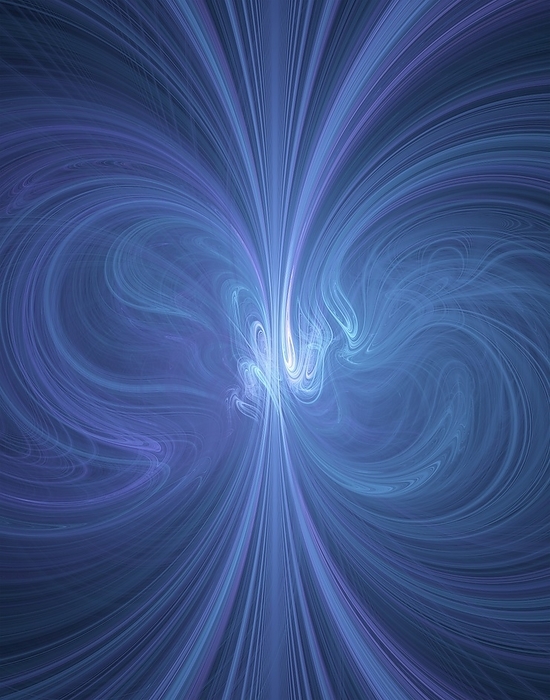 Blue swirls fractal abstract illustration Blue swirls fractal abstract illustration., Photo by DAVID PARKER SCIENCE PHOTO LIBRARY