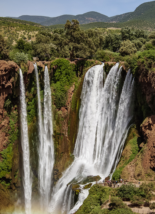 Ouzoud Falls, waterfall near the Middle Atlas village of Tanaghmeilt, Azilal Province, Beni Mellal Khenifra Region, Morocco Ouzoud Falls, waterfall near the Middle Atlas village of Tanaghmeilt, Azilal Province, Beni Mellal Khenifra Region, Morocco, North Africa, Africa, Photo by Karol Kozlowski
