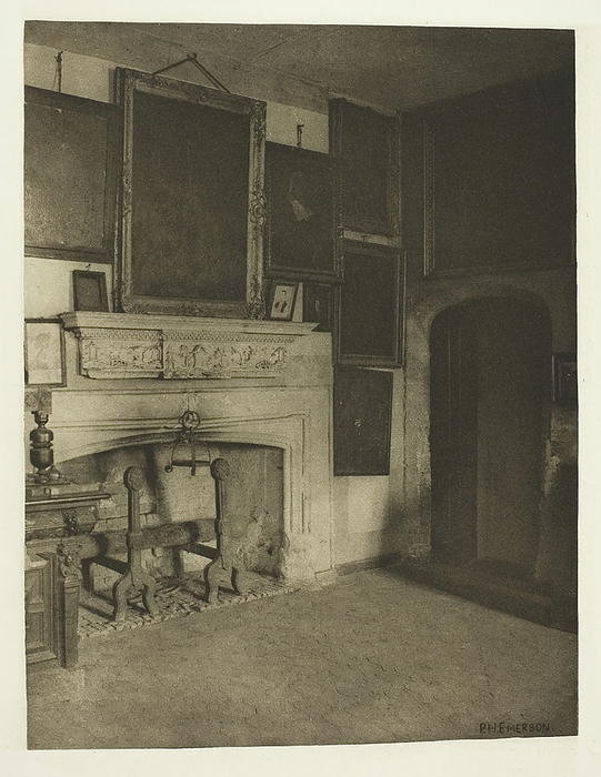The Conspirator s Room, Old Rye House, 1880s. Creator: Peter Henry Emerson. The Conspirator s Room, Old Rye House, 1880s. A work made of photogravure, plate xiv from the album  quot the compleat angler or the contemplative man s recreation, volume i quot   1888   edition 109 250.