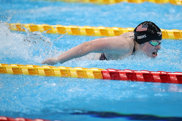 Tokyo Paralympic Games 2020    Swimming JENKINS Mikaela  USA  competes in the Swimming : Women s 100m Butterfly   S10 Finall   on August 31, 2021 during the Tokyo 2020 Paralympic Games at the Tokyo Aquatics Centre in Tokyo, Japan.  Photo by Naoki Nishimura AFLO SPORT 
