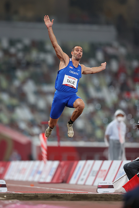 Tokyo Paralympic Games 2020   Athletics TALIC Zoran  CRO  competes in the Athletics   Men s Long Jump   T20 Final during the Tokyo 2020 Paralympic Games on September 4, 2021 at the Olympic Stadium in Tokyo, Japan.  Photo by Naoki Morita AFLO SPORT 