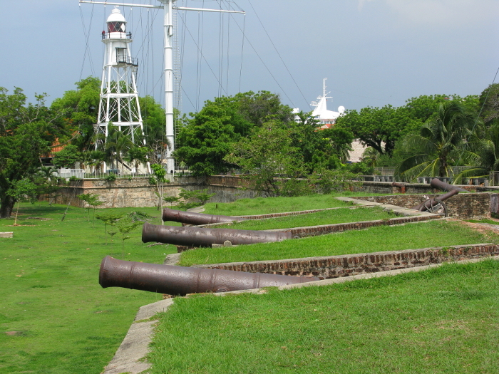 Fort Cornwallis, built in the early 1800s (George Town, Penang Island)