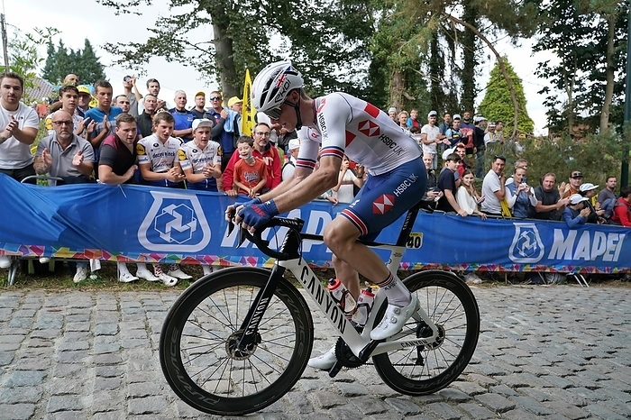 UCI World Championships Road Cycling   Connor Swift  GBR  in the elite men road race of the UCI World Championships Road Cycling Flanders 2021 on Sunday 26 September 2021 at Leuven in Belgium. Photo by SCS Soenar Chamid AFLO  HOLLAND OUT 