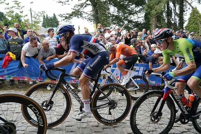 UCI World Championships Road Cycling   Florian Snechal  FRA  in the elite men road race of the UCI World Championships Road Cycling Flanders 2021 on Sunday 26 September 2021 at Leuven in Belgium. Photo by SCS Soenar Chamid AFLO  HOLLAND OUT 