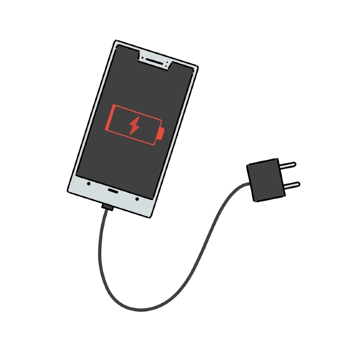 Charging Required Smartphone