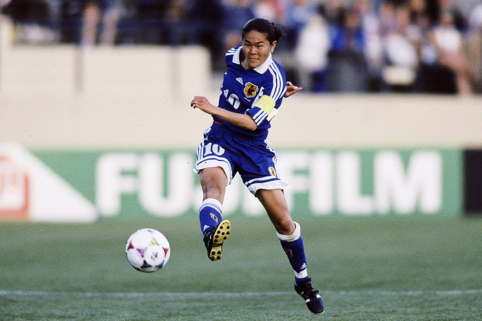 1999 FIFA Women s World Cup Japan s Homare Sawa during the FIFA Women s World Cup USA 1999 Group C match between Japan 1 1 Canada at Spartan Stadium in San Jose, United States, June 19, 1999.  Photo by JFA AFLO 