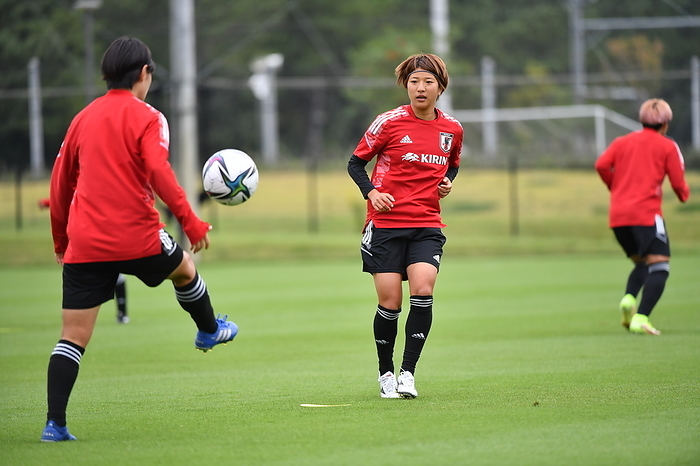 Nadeshiko Japan Candidates Training Camp Japan s Rin Sumida during a training camp at Prince Takamado Memorial JFA YUME Field in Chiba, Japan, October 19, 2021.  Photo by JFA AFLO 