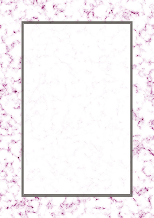 Rectangular frame in dark pink marble style