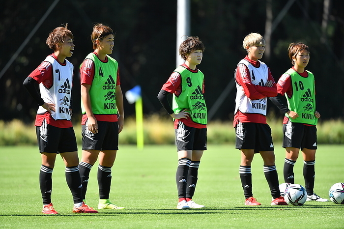 Nadeshiko Japan Candidates Training Camp Japan players during a training camp at Prince Takamado Memorial JFA YUME Field in Chiba, Japan, October 20, 2021.  Photo by JFA AFLO 