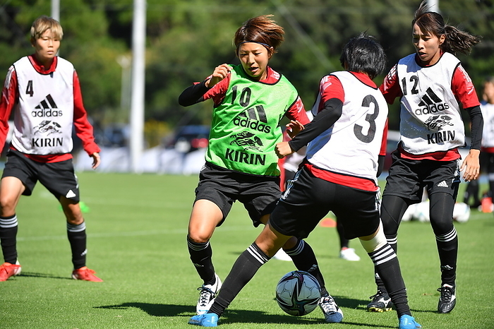Nadeshiko Japan Candidates Training Camp Japan s Rin Sumida during a training camp at Prince Takamado Memorial JFA YUME Field in Chiba, Japan, October 20, 2021.  Photo by JFA AFLO 