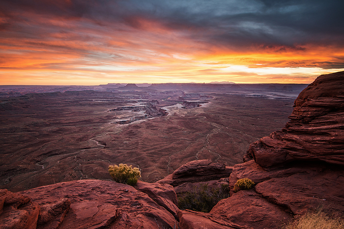 Moab Utah United States Moab Utah sunset, green river overlook dead horse state park, Photo by Max Seigal