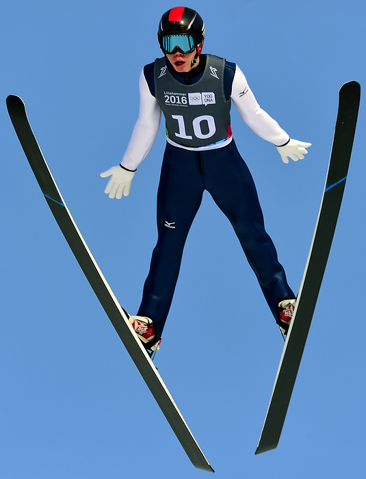 Masamitsu Ito JPN Masamitsu Ito JPN competes in the Ski Jumping Men s Individual Competition at Lysgardsbakken Ski Jumping Arena during the Winter Youth Olympic Games, Lillehammer, Norway, 16 February 2016. Photo: Bob Martin for YIS IOC  Handout image supplied by YIS IOC