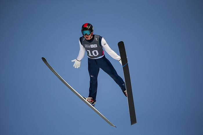 2016 Winter Youth Olympic Ski Jumping Men s Individual  courtesy photo  Masamitsu Ito JPN competes in the Ski Jumping mens Individual Competition at Lysgardsbakken Ski Jumping Arena during the Winter Youth Olympic Games,    Lillehammer, Norway, 16 February 2016. 16 February 2016. Photo: Simon Bruty  Handout image supplied by YIS IOC