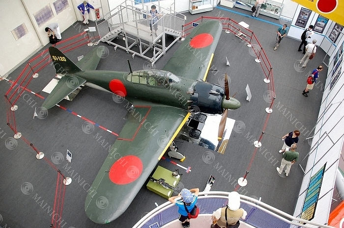 Type Zero Fighter Type 52 returned home from the U.S. A Type 52 Zero fighter returns home from the U.S., where it was housed by the U.S. military in Saipan in 1944, at the Tokorozawa Aviation Museum in Saitama Prefecture, Japan, July 30, 2013  photo by Kazufumi Ito.