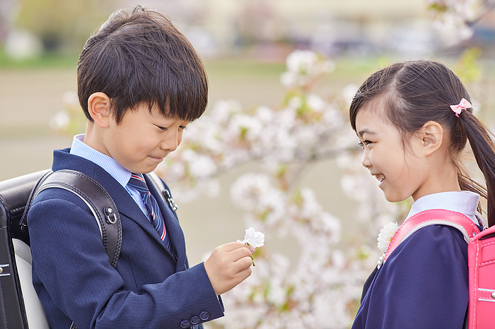 Japanese elementary school students