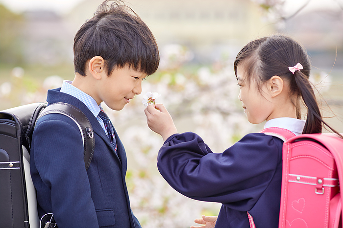 Japanese elementary school students