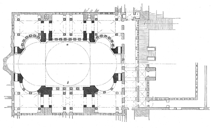 Turkey: Ground plan of Hagia Sophia, Istanbul 1908 Hagia Sophia  from the Greek  Holy Wisdom   Latin: Sancta Sophia or Sancta Sapientia  Turkish: Aya Sofya  is a former Orthodox patriarchal basilica, later a mosque, and now a museum in Istanbul, Turkey. From the date of its dedication in 360 until 1453, it served as the cathedral  of Constantinople, except between 1204 and 1261, when it was converted to a Roman Catholic cathedral under the Latin Patriarch of Constantinople of the Western Crusader established Latin Empire. The building was a mosque from 29 May 1453 until 1934, when it was secularized. It was opened as a museum on 1 February 1935.