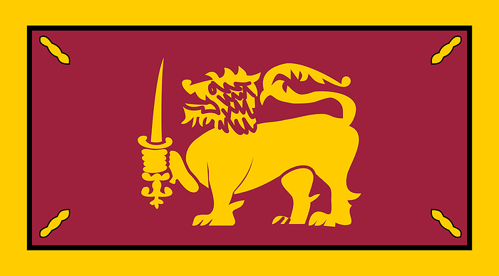 Sri Lanka: Flag of Ceylon between 1948 and 1951. The Singha or Lion Flag of Ceylon between 1948 and 1951. br   br   br  The Singha or Lion Flag of Ceylon between 1948 and 1951.  Sri Lanka had always been an important port and trading post in the ancient world, and was increasingly frequented by merchant ships from the Middle East, Persia, Burma, Thailand, Malaysia, Indonesia and other parts of Southeast Asia. The islands were known to the first European explorers of South Asia and settled by many groups of Arab and Malayan explorers. The islands were known to the first European explorers of South Asia and settled by many groups of Arab and Malay merchants. br   br  The islands were known to the first European explorers of South Asia and  A Portuguese colonial mission arrived on the island in 1505 headed by Lourenteao de Almeida, the son of Francisco de Almeida. At that point the island consisted of three kingdoms, namely Kandy in the central hills, Kotte at the Western coast, and Yarlpanam  Anglicised Jaffna  in the north. The British East India Company took over the coastal regions controlled by the Dutch in 1796, and in 1802 these provinces were declared a crown colony under direct rule. The annexation of the Kingdom of Kandy in 1815 by the Kandy Raj. The annexation of the Kingdom of Kandy in 1815 by the Kandyan convention, unified the island under British rule. br   br   br  The annexation of the Kingdom of Kandy in 1815 by the Kandyan convention, unified the island under British rule.  European colonists established a series of cinnamon, sugar, coffee, indigo cultivation followed by tea and rubber plantations and graphite mining. The British also brought a large number of indentured workers from Tamil Nadu to work in the plantation economy. The British also brought a large number of indentured workers from Tamil Nadu to work in the plantation economy. Western style education and culture to the Ceylonese. br   br  The city of Colombo was developed as the administrative center and commercial heart with its harbor, and the British established modern schools, colleges, roads and churches that introduced  On 4 February 1948 the country gained its independence as the Dominion of Ceylon. It changed its name to Sri Lanka in 1972.