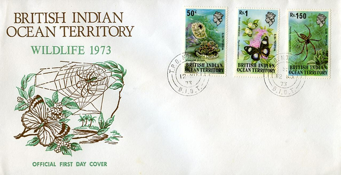 BIOT  British Indian Ocean Territory : BIOT First Day Cover The British Indian Ocean Territory  BIOT  or Chagos Islands  formerly the Oil Islands  is an overseas territory of the United Kingdom situated in the Indian Ocean, halfway between Africa and Indonesia. The territory comprises a group of seven atolls comprising more than 60 individual islands, situated some 500 kilometers  310 mi  due south of the Maldives archipelago. The largest island is Diego Garcia  area 44 km squared , the site of a joint military facility of the United Kingdom and the United States. Following the eviction of the native population  Chagossians  in the 1960s, the only inhabitants are US and British military personnel and associated contractors, who collectively number around 4,000  2004 figures .