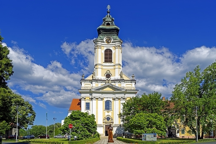 Baroque church, Szentgotthárd, Hungary, Europe, Photo by Fiedler/F1online