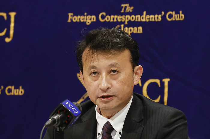 Bonji Ohara s news conference at FCCJ Bonji Ohara, a senior fellow at the Sasakawa Peace Foundation, speaks during a news conference at The Foreign Correspondents  Club of Japan on December 17, 2021, Tokyo, Japan. Ohara spoke about the diplomatic relations between Japan and China and the consequences if Japan joins the US led diplomatic boycott of the Beijing Winter Olympic Games over human rights abuses.  Photo by Rodrigo Reyes Marin AFLO 