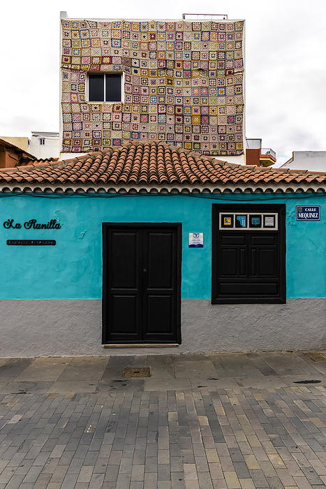Tenerife, Spain Spain,Canary Islands,Tenerife,Valle de La Orotava,Puerto de La Cruz,colourful houses of Calle Mequinez, Photo by Filippo Manaigo