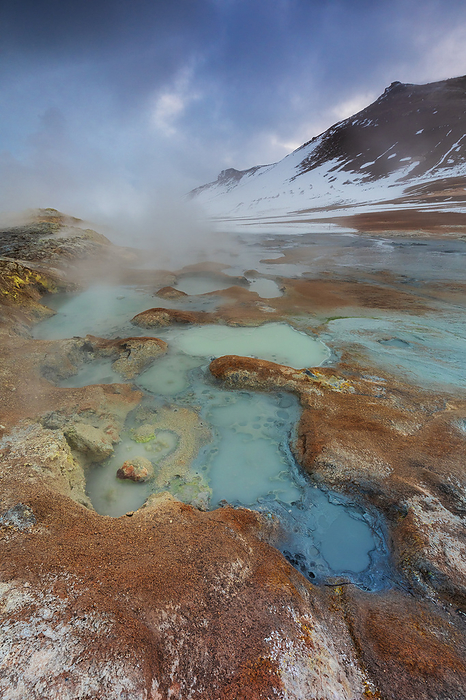 Iceland Geothermal area of Hverir, Reykjahlid, Nordurland eystra, Iceland, Northern Europe, Photo by Massimiliano Broggi