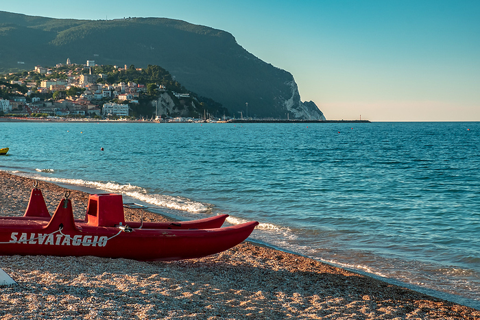 Ancona, Italy Lifeguard are important at the beach. Numana, Ancona Province, Marche region, Italy, Photo by Michele Zuliani