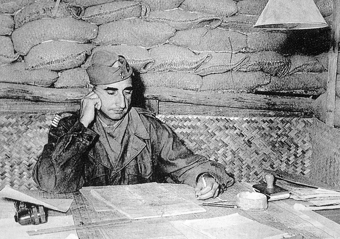 Vietnam: French General Christian De Castries in his command post at Dien Bien Phu, May 1954 The important Battle of Dien Bien Phu was fought between the Vi t Nam Phu  led by General Vo Nguyen Giap  and the French Union  led by General Henri Navarre, successor to General Raoul Salan . Minh  led by General Vo Nguyen Giap , and the French Union  led by General Henri Navarre, successor to General Raoul Salan . The siege of the French garrison lasted fifty seven days, from 5:30PM on March 13 to 5:30PM on May 7, 1954.  The southern outpost or fire base of the camp, Isabelle, did not follow the cease fire order and fought until the next day at 01:00AM  a few hours before the long scheduled Geneva Meeting  br   br  The southern outpost or fire base of the camp of the camp, Isabelle, did not follow the cease fire order and fought until the next day at 01:00AM  a few hours before the long scheduled Geneva Meeting s Indochina conference involving the United States, the United Kingdom, the French Union and the Soviet Union.     The battle was significant beyond the valleys of Dien Bien Phu. Giap s victory ended major French involvement in Indochina and led to the accords which partitioned Vietnam into North and South. Eventually, these conditions inspired the United States to increase their involvement in Vietnam leading to the Second Indochina War. Eventually, these conditions inspired the United States to increase their involvement in Vietnam leading to the Second Indochina War.   br   br  The battle of Tho  The battle of Tojinan Phuong Phua is described by historians as the first time that a non European colonial independence movement had evolved through all the stages from The first time that a non European colonial independence movement had evolved through all the stages from guerrilla bands to a conventionally organized and equipped army able to defeat a modern Western occupier in pitched battle.