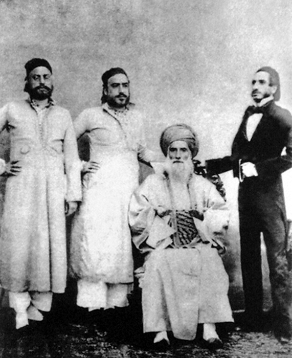 Iraq   India: David Sassoon  October 1792   November 7, 1864  was the treasurer of Baghdad between 1817 and 1829. He became the leader of the Jewish community in Bombay  now Mumbai  after Baghdadi Jews emigrated there. Sassoon was born in Baghdad, where his father, Saleh Sassoon, was a wealthy businessman and chief treasurer to the pashas  the governors of Baghdad  from 1781 to 1817, and leader of the city s Jewish community. br   br    The family were Sephardim whose ancestors once lived in Spain. His mother was Amam Gabbai. After a traditional education in the Hebrew language, Sassoon married Hannah in 1818. They had two sons and two daughters before she died in 1826. Two years later he married Farha Hyeem  who was born in 1812 and died in 1886 . The pair had six sons and three daughters. br   br    Following increasing persecution of Baghdad s Jews by Daud Pasha, the family moved to Bombay via Persia. Sassoon was in business in Bombay no later than 1832, originally acting as a middleman between British textile firms and Gulf commodity merchants, subsequently investing in valuable harbour properties. His major competitors were Parsis, whose profits were built on their domination of the Sino Indian opium trade since the 1820s. br   br    When the Treaty of Nanking opened up China to British traders, Sassoon developed his textile operations into a profitable triangular trade: Indian yarn and opium were carried to China, where he bought goods which were sold in Britain, from where he obtained Lancashire cotton products. He sent his son Elias David Sassoon to Canton, where he was the first Jewish trader  with 24 Parsi rivals . In 1845 David Sassoon   Sons opened an office in what would soon become Shanghai s British concession, and it became the firm s second hub of operations. br   br    In 1844, he set up a branch in Hong Kong, and a year later, he set up his Shanghai branch on the Bund to cash in on the opium trade. David Sassoon died in his country house in Pune in 1864. His business interests were inherited by his son Sir Albert Sassoon.