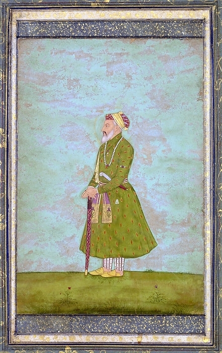 India: Shah Jahan as an older man Shah Jahan  also spelled Shah Jehan, Shahjehan, Urdu:         , Persian:            January 5, 1592   January 22, 1666   Full title: His Imperial Majesty Al Sultan al  Azam wal Khaqan al Mukarram, Malik ul Sultanat, Ala Hazrat Abu l Muzaffar Shahab ud din Muhammad Shah Jahan I, Sahib i Qiran i Sani, Padshah Ghazi Zillu llah, Firdaus Ashiyani, Shahanshah E  Sultanant Ul Hindiya Wal Mughaliya, Emperor of India   was the emperor of the Mughal Empire in the Indian Subcontinent from 1628 until 1658. The name Shah Jahan comes from Persian meaning  King of the World . He was the fifth Mughal emperor after Babur, Humayun, Akbar, and Jahangir.  The period of his reign was the golden age of Mughal architecture. Shahanshah Shah Jahan erected many splendid monuments, the most famous of which is the legendary Taj Mahal at Ajmer.  The famous Takht e Taus or the Peacock He was also the founder of the new imperial capital called He was also the founder of the new imperial capital called Shahjahanabad, now known as Old Delhi.
