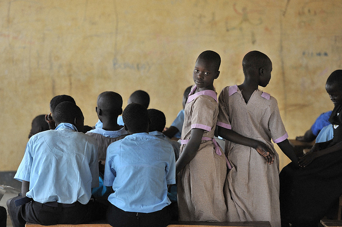 Kapoeta, South Sudan Children receiving hygiene education classes at Kapoetamix Primary School in Eastern Equatoria State, South Sudan, February 2, 2012. February 2, 2012, photo by Hiroyuki Miura