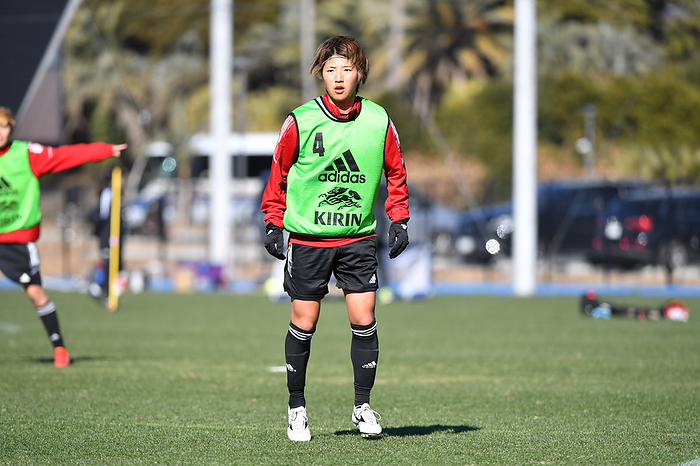 Nadeshiko Japan Training Camp Japan s Rin Sumida during a training camp ahead of the AFC Women s Asian Cup 2022 at Prince Takamado Memorial JFA YUME Field in Chiba, Japan, January 12, 2022.  Photo by JFA AFLO 