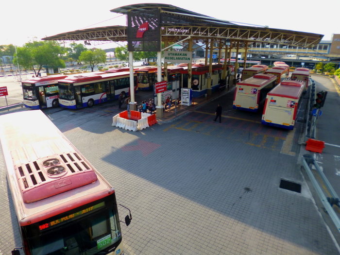 Jetty Bus Terminal at Rapid Penang (George Town, Penang Island)