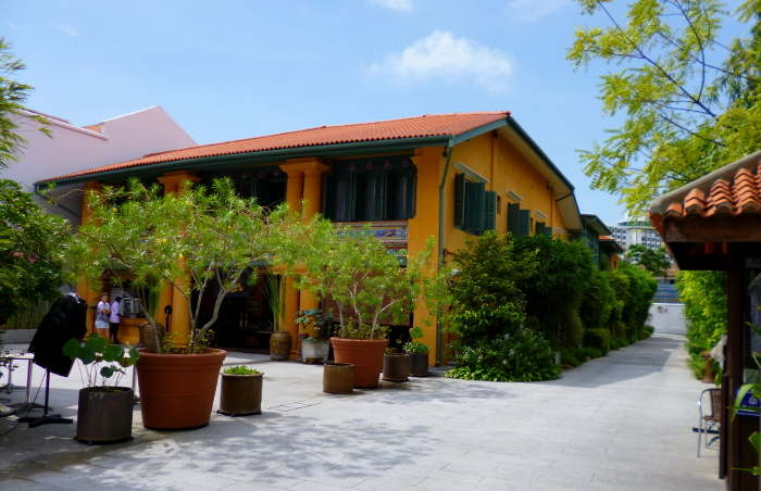 Example of a boutique hotel on Penang Island (George Town)