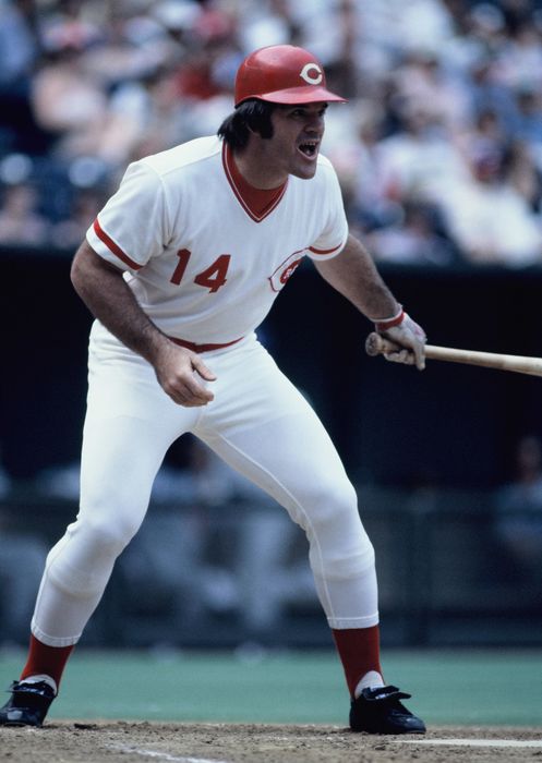 Pete Rose (Reds),
UNDATED - MLB : Pete Rose #14 of the Cincinnati Reds at bat during the game.
(Photo by Yoji Hoshijima/AFLO) [0228]