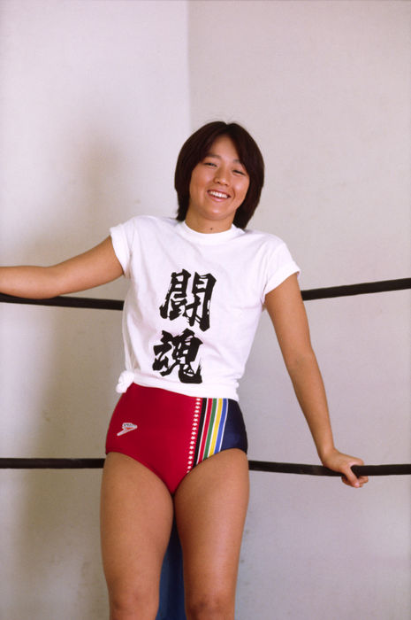 Chigusa Nagayo, Chigusa Nagayo
1980s - Pro-Wrestling :: A portrait of Chigusa Nagayo.
A portrait of Chigusa Nagayo.
(Photo by Yoji Hoshijima/AFLO) [0228].