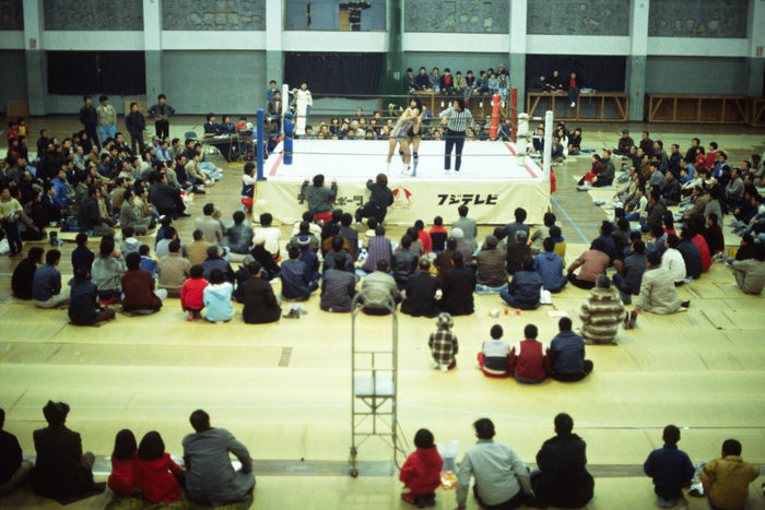 UNDATED - Pro-Wrestling : 
A general view of the All Japan Women's Pro-Wrestling event in Japan. 
(Photo by Yoji Hoshijima/AFLO) [0228]