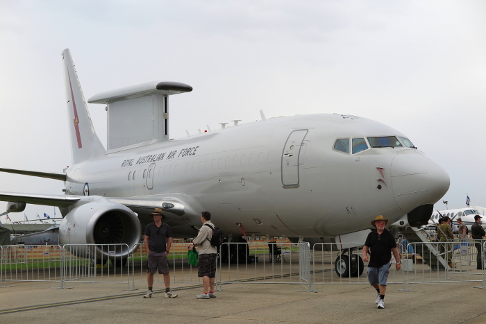 Royal Australian Air Force E-7A Wedgetail AEW&C early warning and control aircraft