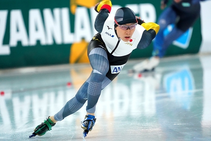 2022 Speed Skating World Championships  Wataru Morishige  JPN  on 500m men during ISU World Speed Skating Championships Sprint and Allround on March 4, 2022 in the Vikingskipet in Hamar, Norway  Photo by SCS Soenar Chamid AFLO  HOLLAND OUT 