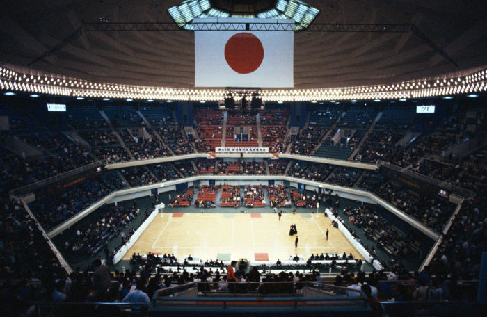 Nippon Budokan, Japan
NOVEMBER 3, 1997 - Kendo : A general view of the Nippon Budokan during the 45th All Japan Kendo Championship at Nippon Budokan in Tokyo, Japan.
(Photo by Shinichi Yamada/AFLO) [0348].