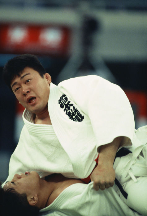 Naoto Yabu, Naoki Ohara, Naoto Yabu
APRIL 29, 1995 - Judo :.
Naoto Yabu in action against Naoki Ohara during the All Japan Judo Championships match at Nippon Budokan in Tokyo, Japan.
(Photo by Shinichi Yamada/AFLO) [0348].