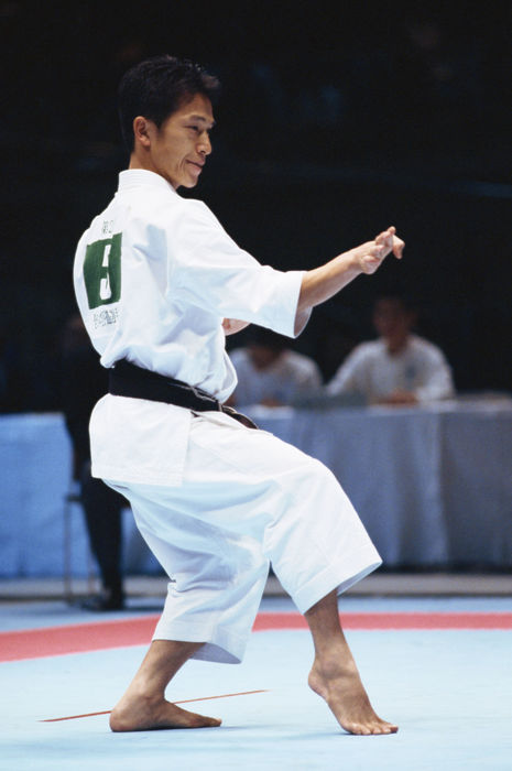 Yukimitsu Hasegawa,
DECEMBER 18, 1994 - Karate : Yukimitsu Hasegawa in action during the All Japan Karatedo Championship at Ryogoku Kokugikan in Tokyo, Japan.
(Photo by Shinichi Yamada/AFLO) [0348].